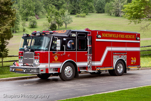 Northfield Fire Rescue Department Squad 29 2013 E-ONE E-Max pumper 1500-